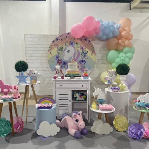 Decoração Unicórnio em Itatiba, SP por Buffet Fun Ville