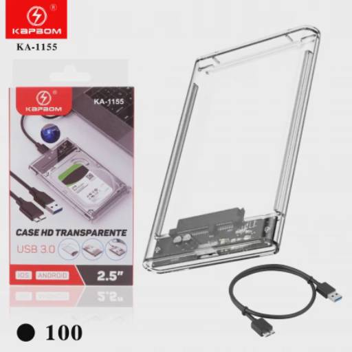 Comprar o produto de CASE PARA HD TRANSPARENTE em Informática pela empresa PCNet Informática em Bauru, SP por Solutudo