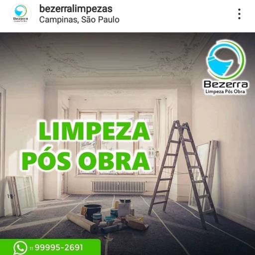 Comprar o produto de Limpeza pós obra em A Classificar pela empresa Bezerra limpeza pós obra em Jundiaí, SP por Solutudo