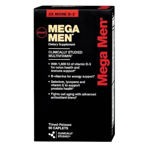  Mega Men 90cps – GNC por 3D Suplementos