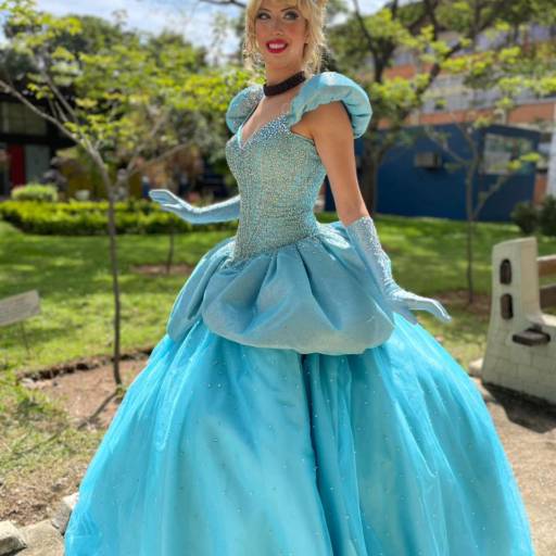 Cinderella bh personagem vivo 