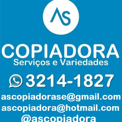 Comprar o produto de AS COPIADORA em Papelaria e Acessórios pela empresa Adriana Soares Consultora de Planos de Saúde e Odontológico em Aracaju, SE por Solutudo