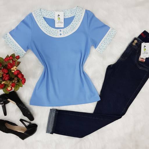 Blusa canelada por Dona Nina Boutique