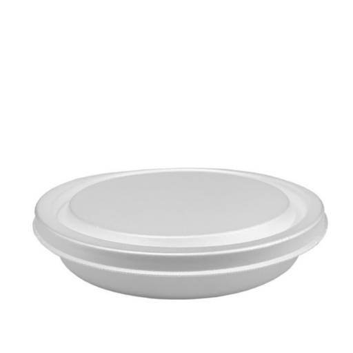 Marmitex De Isopor 500ml Fundo Redondo Completa com 50 unid.