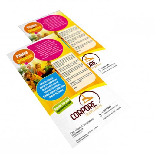 PANFLETO COUCHÊ 70G em São José do Rio Preto, SP por Public Gráfica e Brindes