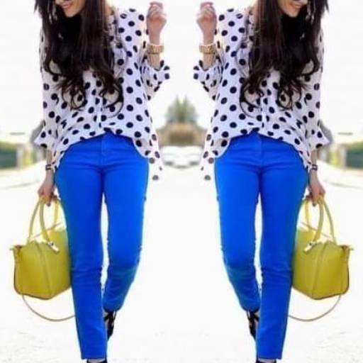 Calça de Sarja Collor Azul (Semelhante a essa Disponível no Tamanho: 42/44). em Bauru, SP por Blessing Store 