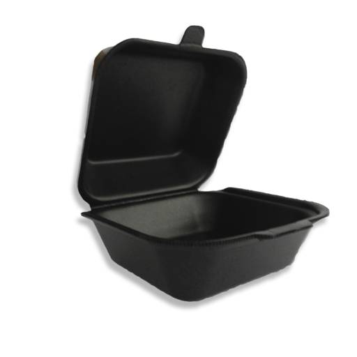 Bandeja EPS CH-003 Preta Hambúrguer 