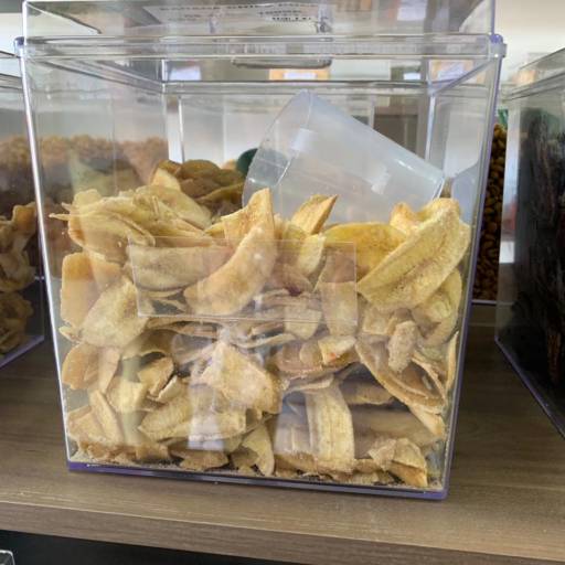 Comprar o produto de Banana Chips em Alimentos Funcionais pela empresa Lika Cerealista Natural & Temperos em Boituva, SP por Solutudo