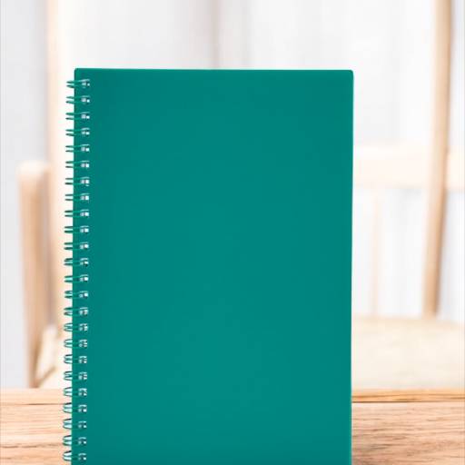 Caderno A5 Plástico