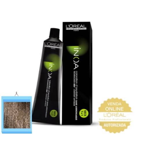 Coloração INOA 8.1 Acizentados - 60g	