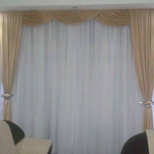 Cortina de Bando Dentro do Cortineiro de gesso  por Cortinas Princesa