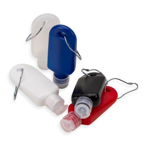 14494 Frasco Plástico 40ml com Mosquetão em São José do Rio Preto, SP por Public Gráfica e Brindes