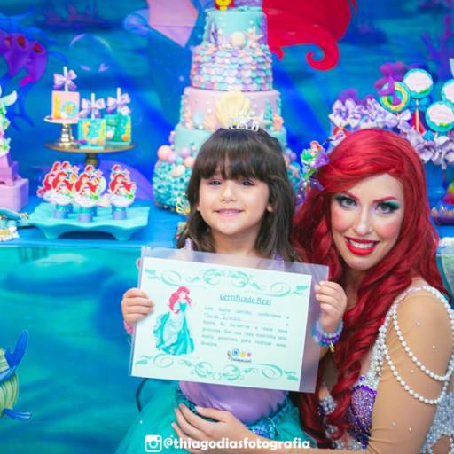 Princesa Ariel Personagem Vivo Tutitu Animações  em Belo Horizonte, MG por Tutitu Animações