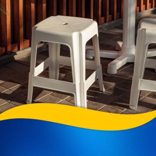 Comprar o produto de  Banqueta de plástico em Banquetas pela empresa Pilão Shop em Foz do Iguaçu, PR por Solutudo