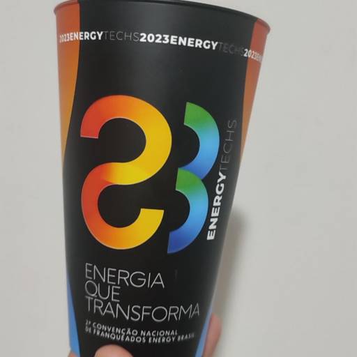 Copo Eco Label Mega Drinks em São José do Rio Preto, SP por Public Gráfica e Brindes