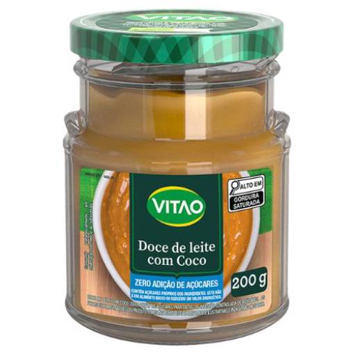 Doce de Leite com Coco 200g - Vitao