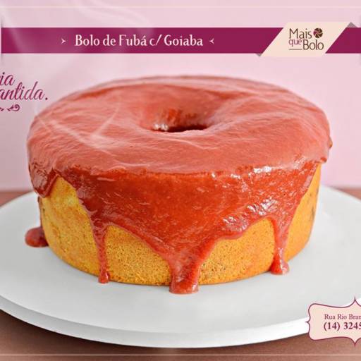 Fubá com Goiabada por Mais Que Bolo
