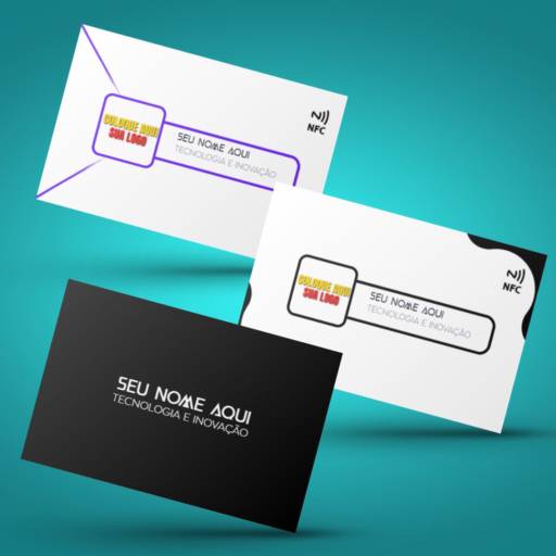 Cartão de Aproximação com Sistema NFC e QR CODE 