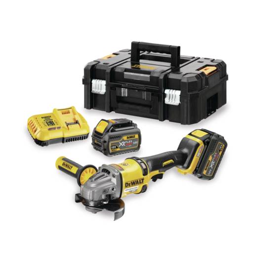 DEWALT ESMERILHADEIRA ANGULAR 115-150 MM 60V MAX* ÍON DE LÍTIO DCG414T2