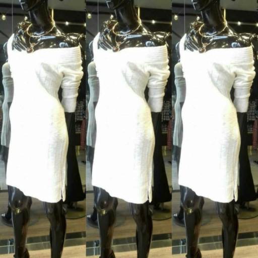 Vestido de Tricô (Disponível no Tamanho: 40/42).