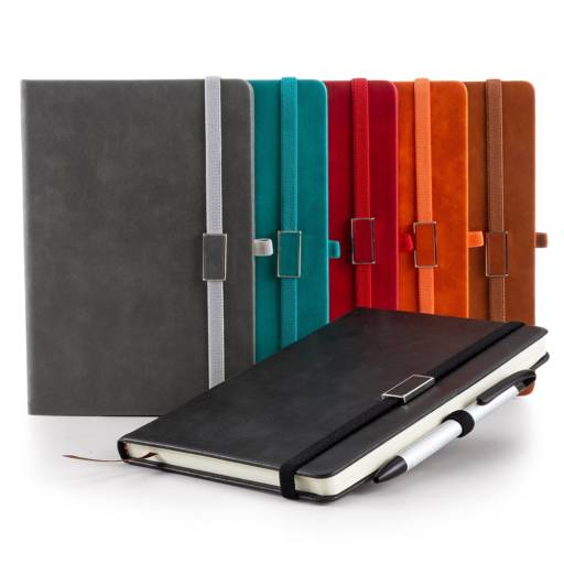 03002 Bloco de Anotações Emborrachado em São José do Rio Preto, SP por Public Gráfica e Brindes