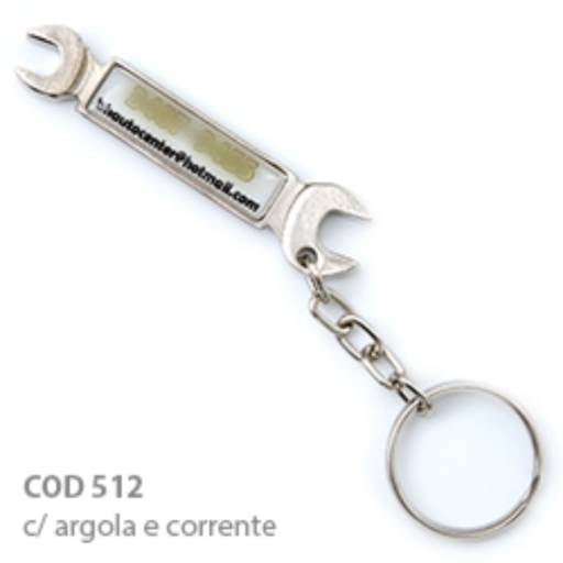 Chav. Medalha ou Pingente COD 512 - Chave de boca 1 em São José do Rio Preto, SP por Public Gráfica e Brindes
