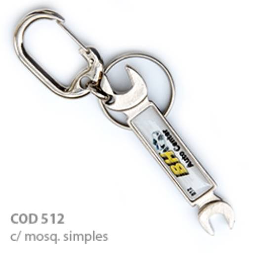 Chav. Medalha ou Pingente COD 512 - Chave de boca 1 em São José do Rio Preto, SP por Public Gráfica e Brindes