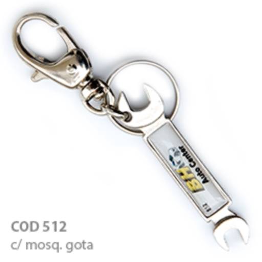 Chav. Medalha ou Pingente COD 512 - Chave de boca 1 em São José do Rio Preto, SP por Public Gráfica e Brindes