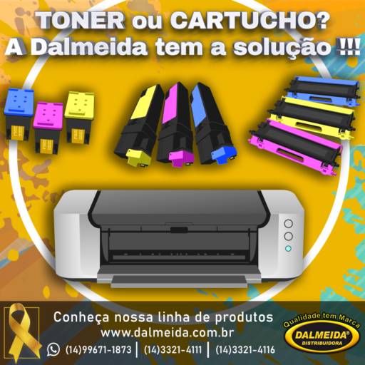 toner e cartuchos de impressoras