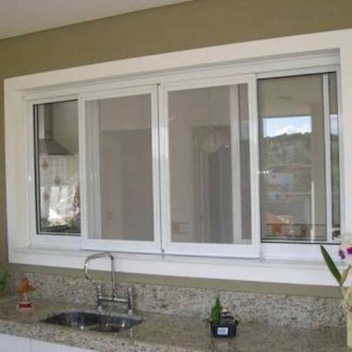 Janela de esquadria de alumínio  por DiviBox Esquadrias de Alumínio  e Temperados