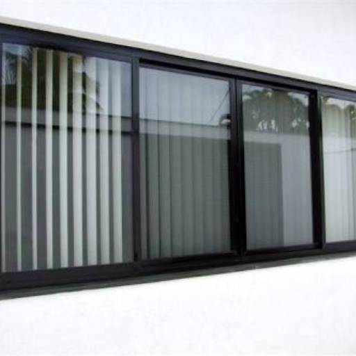 Janela de esquadria de alumínio  por DiviBox Esquadrias de Alumínio  e Temperados