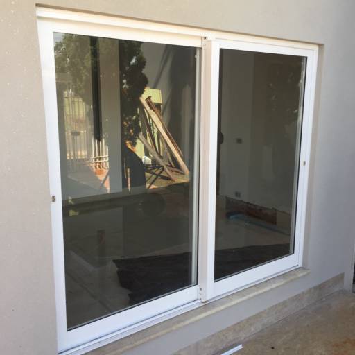 Janela de esquadria de alumínio 