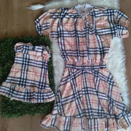 Kit mãe e filha INSPIRAÇÃO BURBERRY em Aracaju, SE por Doce Mundo