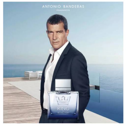 King of Seduction Antonio Banderas Eau de Toilette - Perfume Masculino 50ml por Charmy Perfumes - Centro