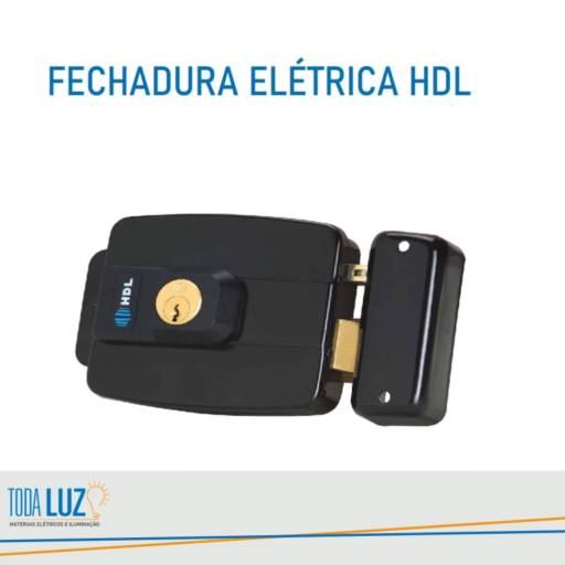 Comprar o produto de Fechadura Elétrica HDL em Automação pela empresa Toda Luz Materiais Elétricos e Iluminação em Atibaia, SP por Solutudo
