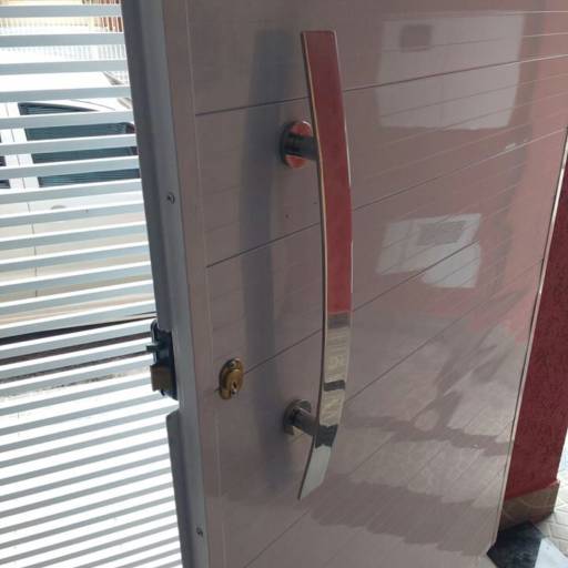 Puxador em aço inox