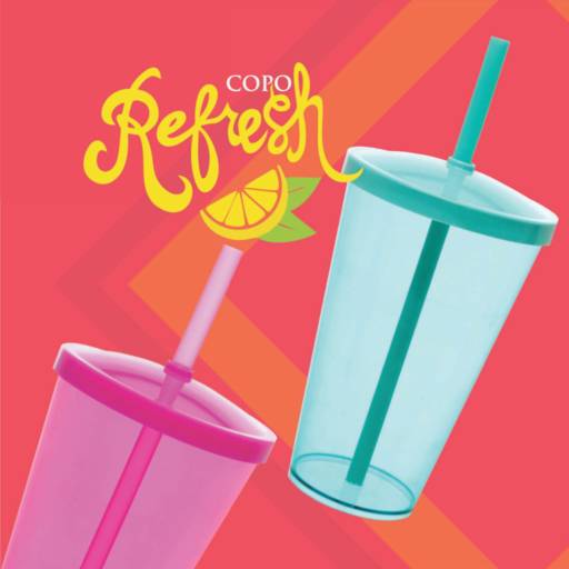 Copo Refresh em São José do Rio Preto, SP por Public Gráfica e Brindes