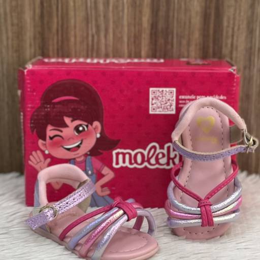Sandália infantil Molekinha em Uberlândia, MG por Lojas Dom Flavittos