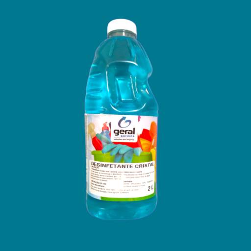 Desinfetante cristal 2lts Geral Química  em Jundiaí, SP por Sempre Limp - Produtos de limpeza, Higiene e Descartáveis