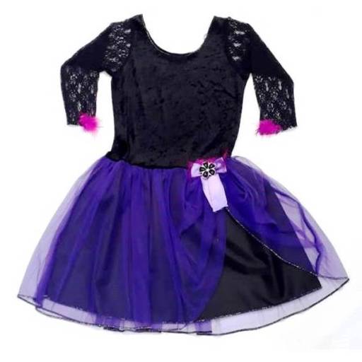 2610 - Vestido viúva renda (40 a 46) em Tietê, SP por Fantasia & Folia