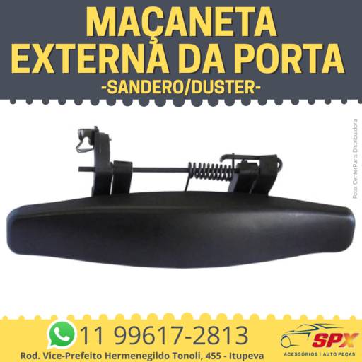MAÇANETA EXTERNA DA PORTA SANDERO /DUSTER