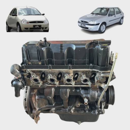 MOTOR ZETEC 1.0 GASOLINA KA FIESTA 00/05