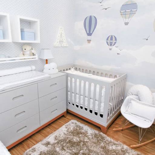 Projeto Quarto Baby por Organiza e Otimiza - Sirley Silva - Personal Organizer em Bauru