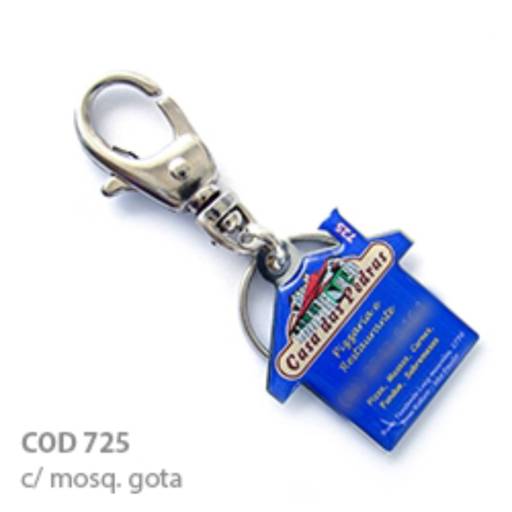 Chav. Chapinha Metálica COD 725 - Chapinha Casinha em São José do Rio Preto, SP por Public Gráfica e Brindes