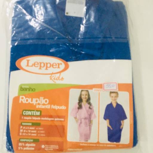 Roupão Infantil Quimono Felpudo  em Osasco, SP por Madalena Decoraçoes