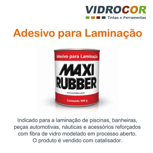 Comprar o produto de Adesivo para Laminação - Loja de tinta Vidrocor em Barra Bonita em Tintas pela empresa Vidrocor Tintas - Barra Bonita em Barra Bonita, SP por Solutudo