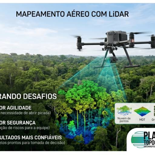 Mapeamento Aéreo com Drone LiDAR – Matrice 350 RTK + L2