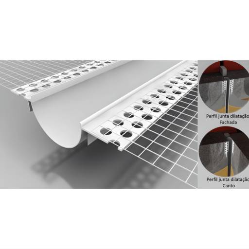 PERFIL JUNTA DE DILATAÇÃO GRX VERT 2,50m - PLACO em Sorocaba, SP por GDSUL