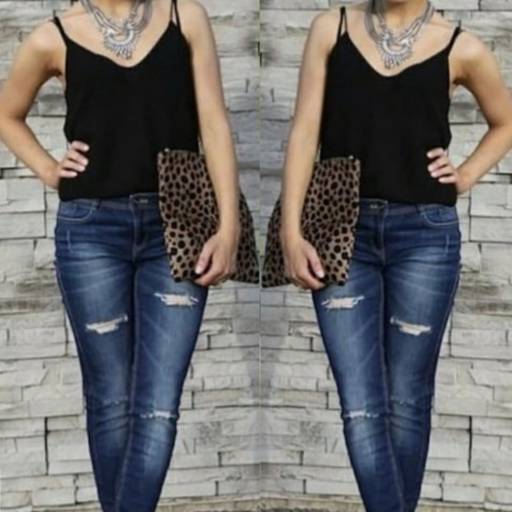 Calça Jeans Skinny Destroyed (Semelhante a essa Disponível no Tamanho: 40) em Bauru, SP por Blessing Store 