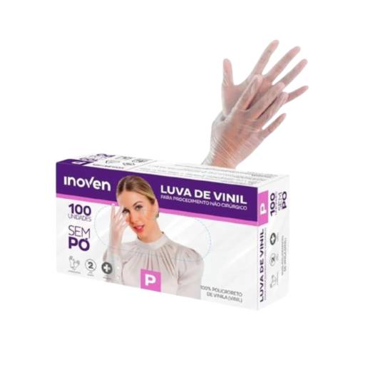 Luva VInil Com Pó  Ioven em Lençóis Paulista, SP por Protektus EPI e Sinalização